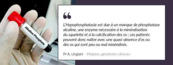 Hypophosphatasie Physiopathologie