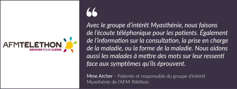 Myasthénie auto-immune - Myasthénie AFM