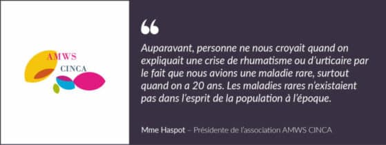 CAPS - témoignage patient