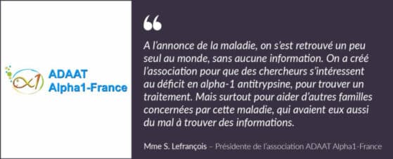 association ADAAT Alpha1-France