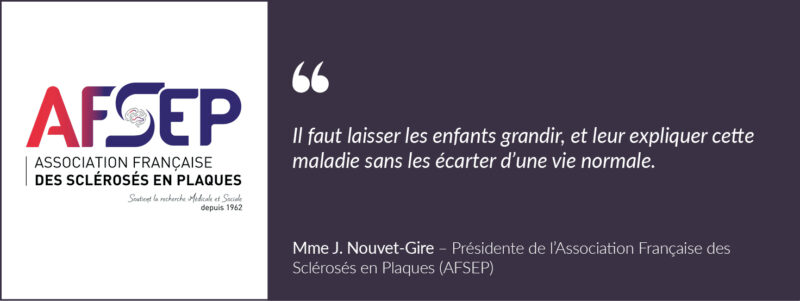 La parole aux patients atteints de la Sclérose en plaques de l'enfant