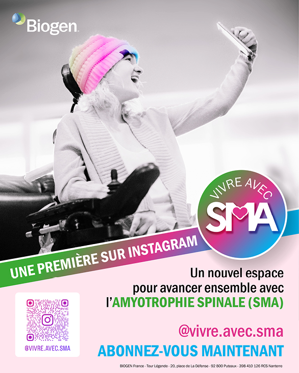 Visuel Insta Vivre avec SMA