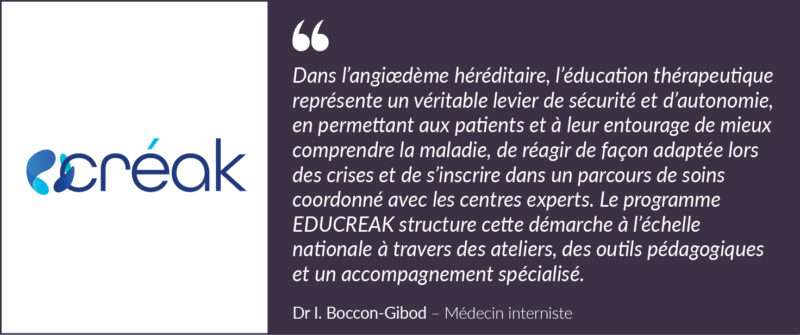 La prise en charge de l&rsquo;angi&oelig;d&egrave;me h&eacute;r&eacute;ditaire